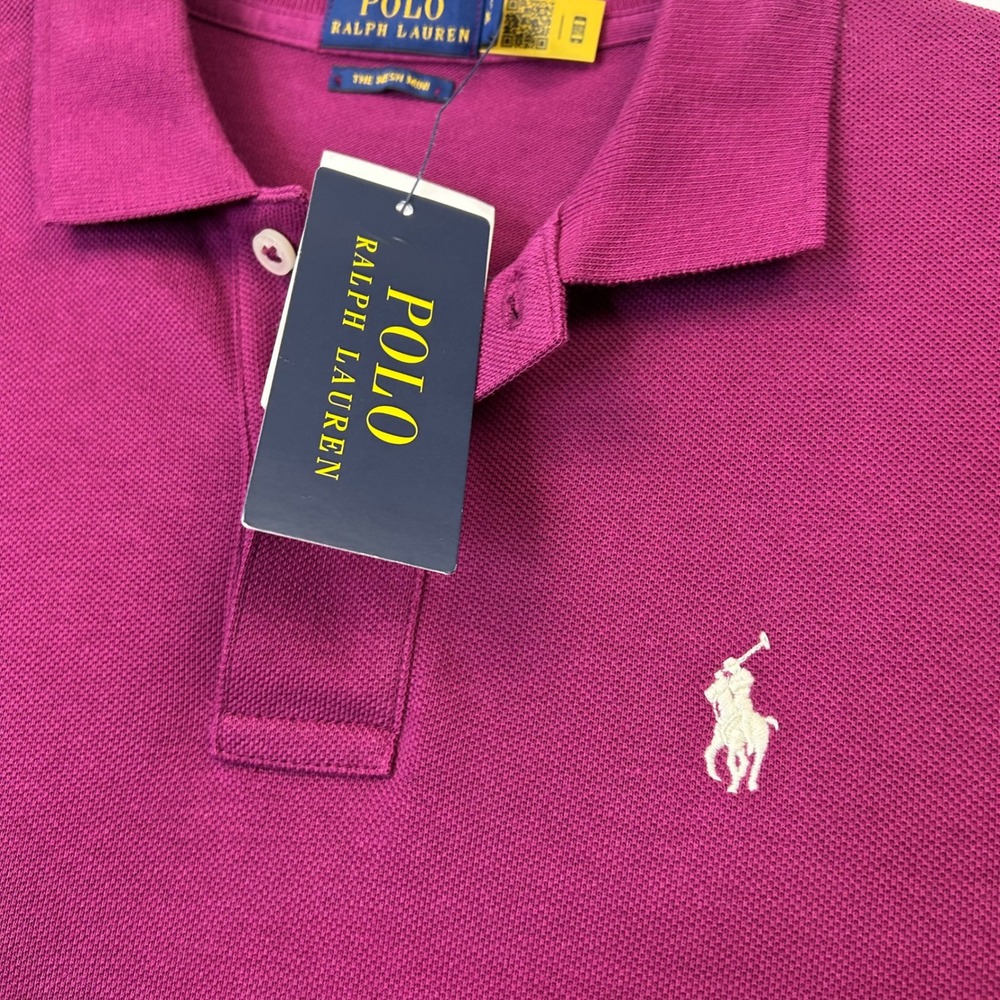 NEW Polo Ralph Lauren Collared Shirt Dress Women's Medium Pink Preppy - Picture 5 of 10